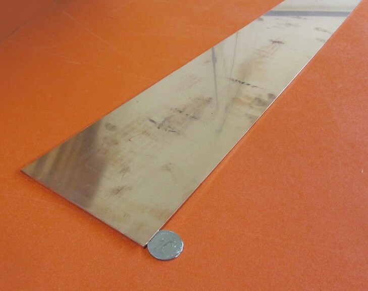 110 Copper Bar 1/2 Hard H02 .093″ Thick x 6.0″ Wide x 36.0″ Length