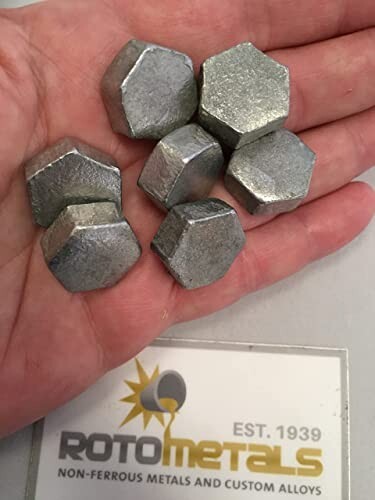 Zinc 100 Grams Pieces 4n 99.99 Pure