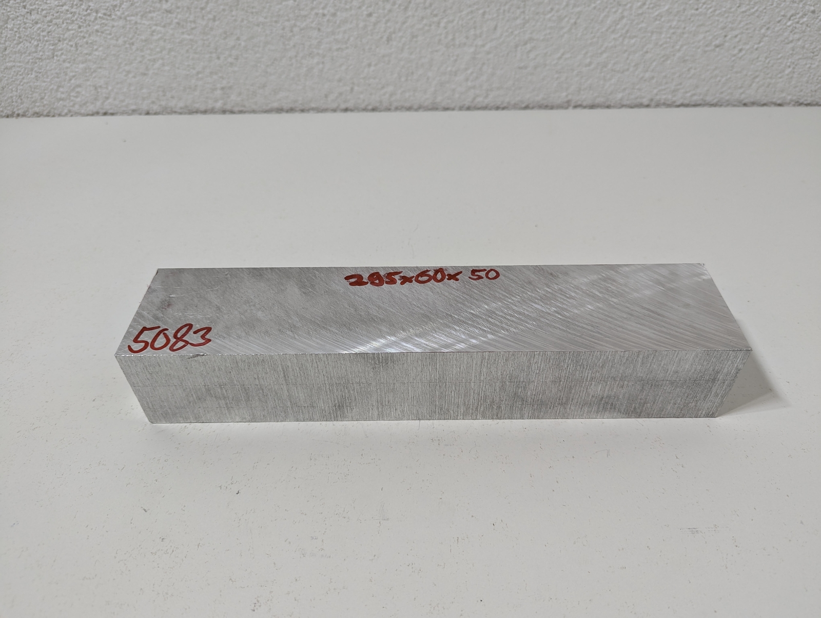 Aluminium Sheet | 295 x 60 x 50mm | EN AW-5083 (AlMg4.5Mn)