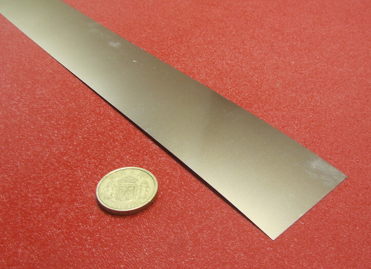 301 Stainless Steel Sheet Shim, .008″ (+/-.0004″) x 2.0″ x 50 Foot Length