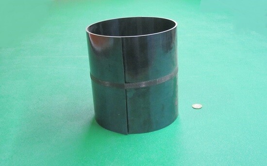 1095 Hard Blue Tempered Spring Steel Shim .035″ Thick x 8.0″ Width x 120″ Length