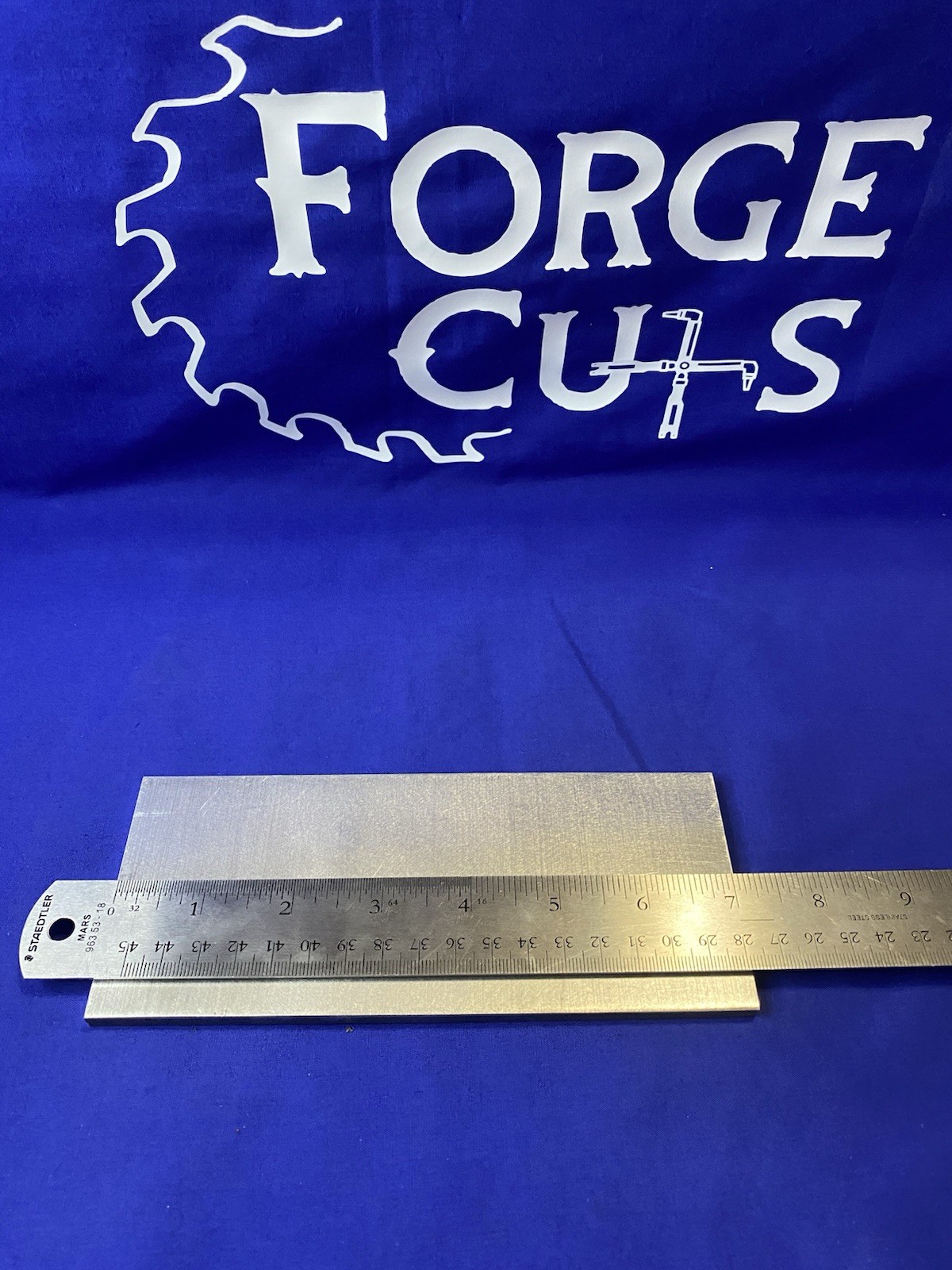 .25 X 3”X 7” Long 6061 T6511 (3) Piece aluminum plate flat bar stock block 1/4”