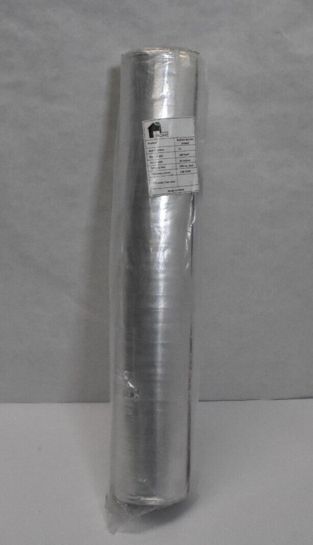 EconoHome Radiant Barrier Insulation Roll Aluminum Sheet 24″ x 100′ 200sqft