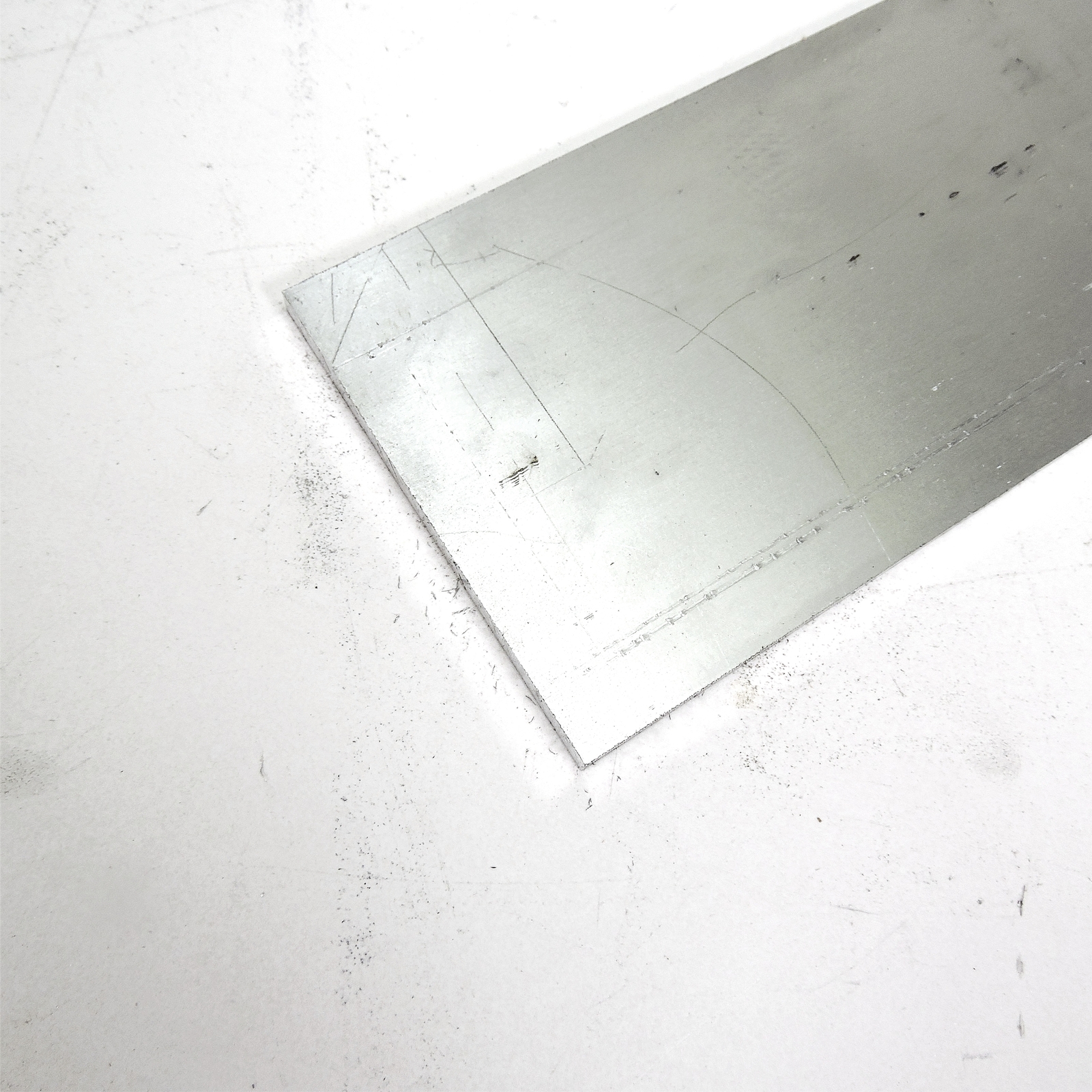 .1875″ thick Aluminum SHEET 9.5″ x 23.875″ Plate QTY 6 Flat Stock sku 125519