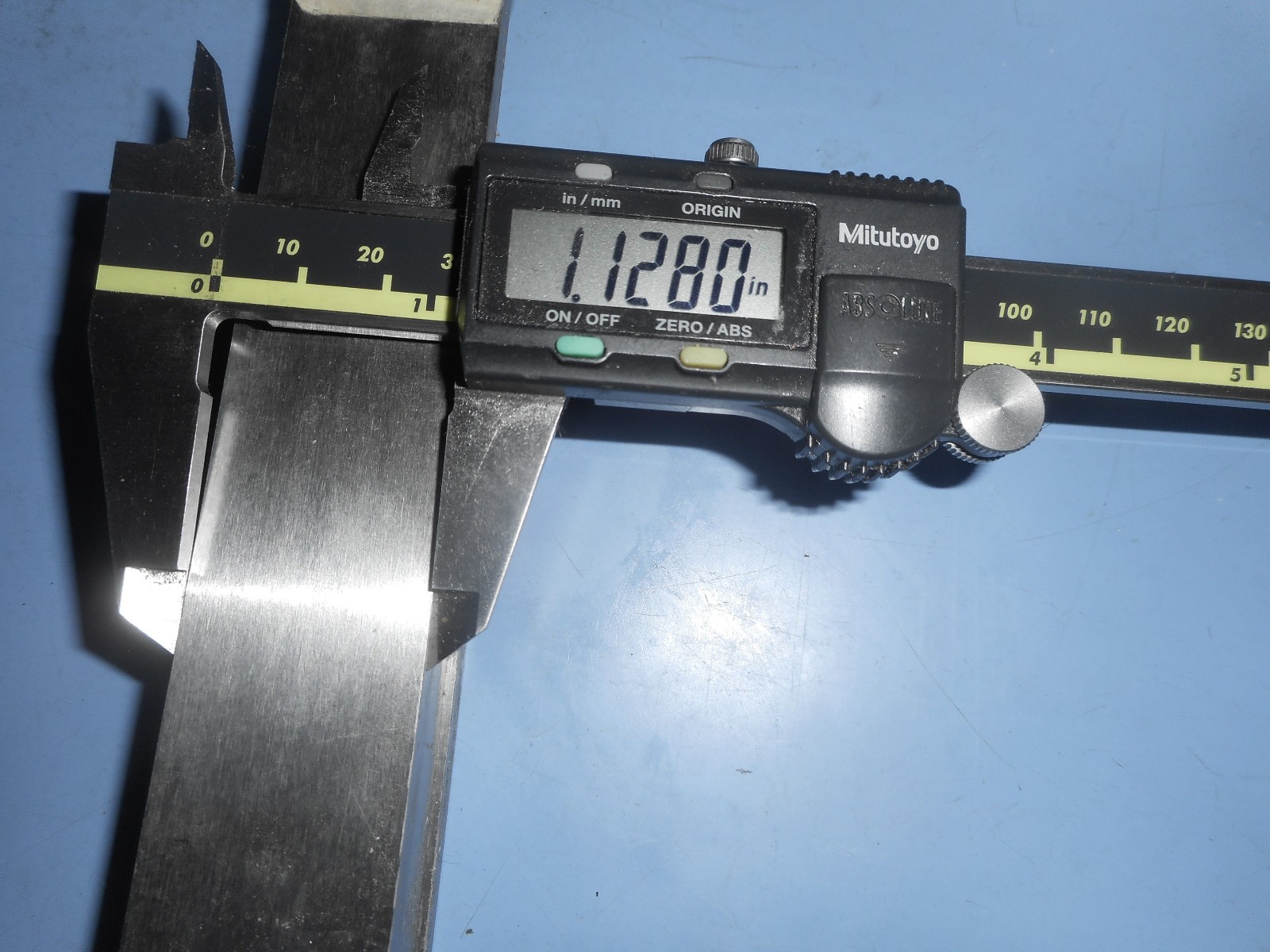 15/64 D-2 High C /Cr Tool Steel * Flat Ground .234″ X 1.125″ X 12″ Air Hardening