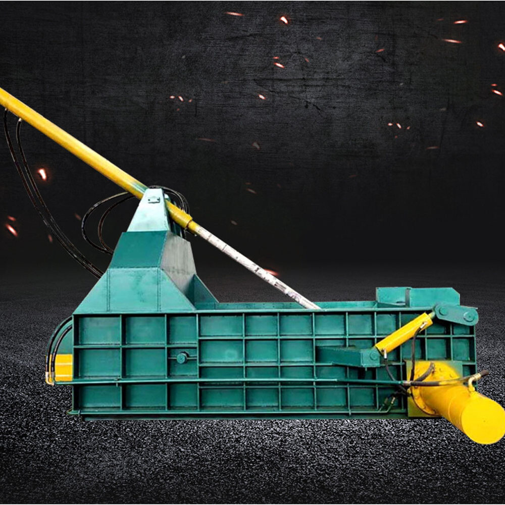 Automatic Press Metal Aluminum Waste Pressure Baler Machine Baling Compactor