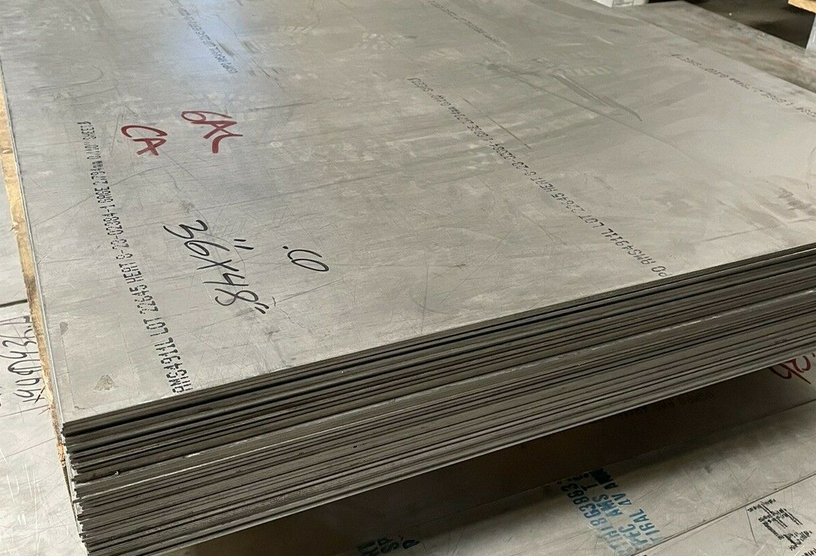 Titanium Plate 6AL4V 36″ x 48″ x .110″