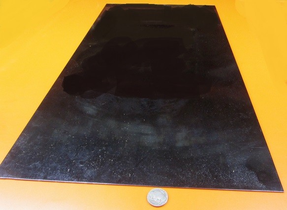 1095 Hard Blue Tempered Spring Steel Shim .062″ x 12.375″ Wide x 24″ Long