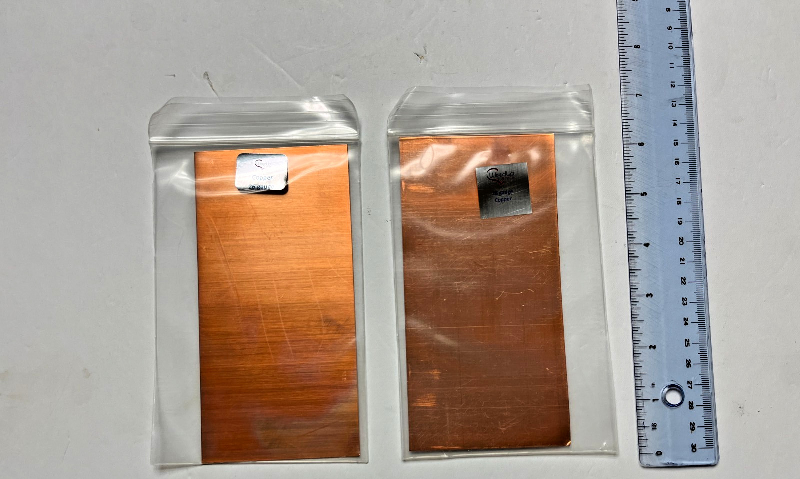2PCS Pure Copper Sheet 6×3″ 26/28 Gauge 1mm Plate Jewelry Craft new