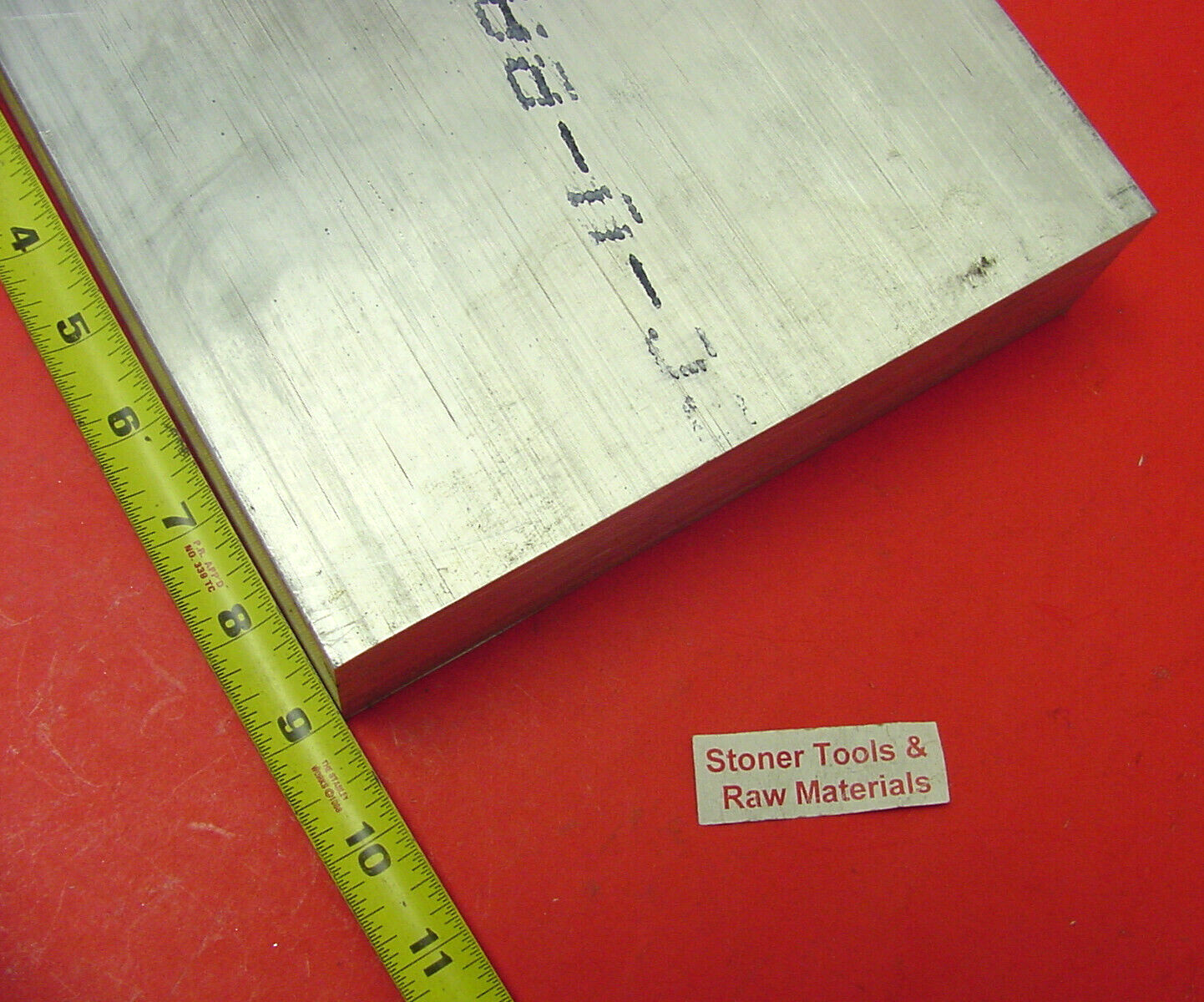 1-1/4″x 8″ ALUMINUM 6061 FLAT BAR 9″ LONG T6511 Solid Extruded Stock Cut New