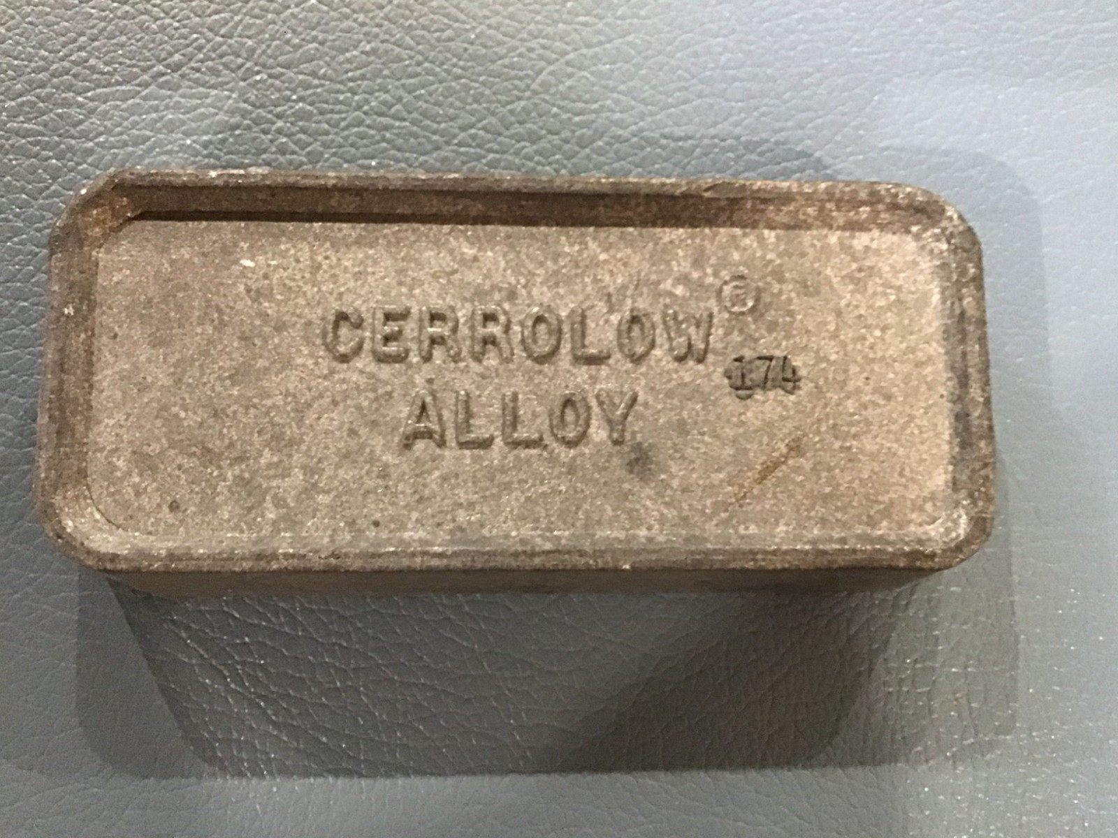 Cerrolow 174 Low Temperature Alloy – 1.7 lb. Ingot