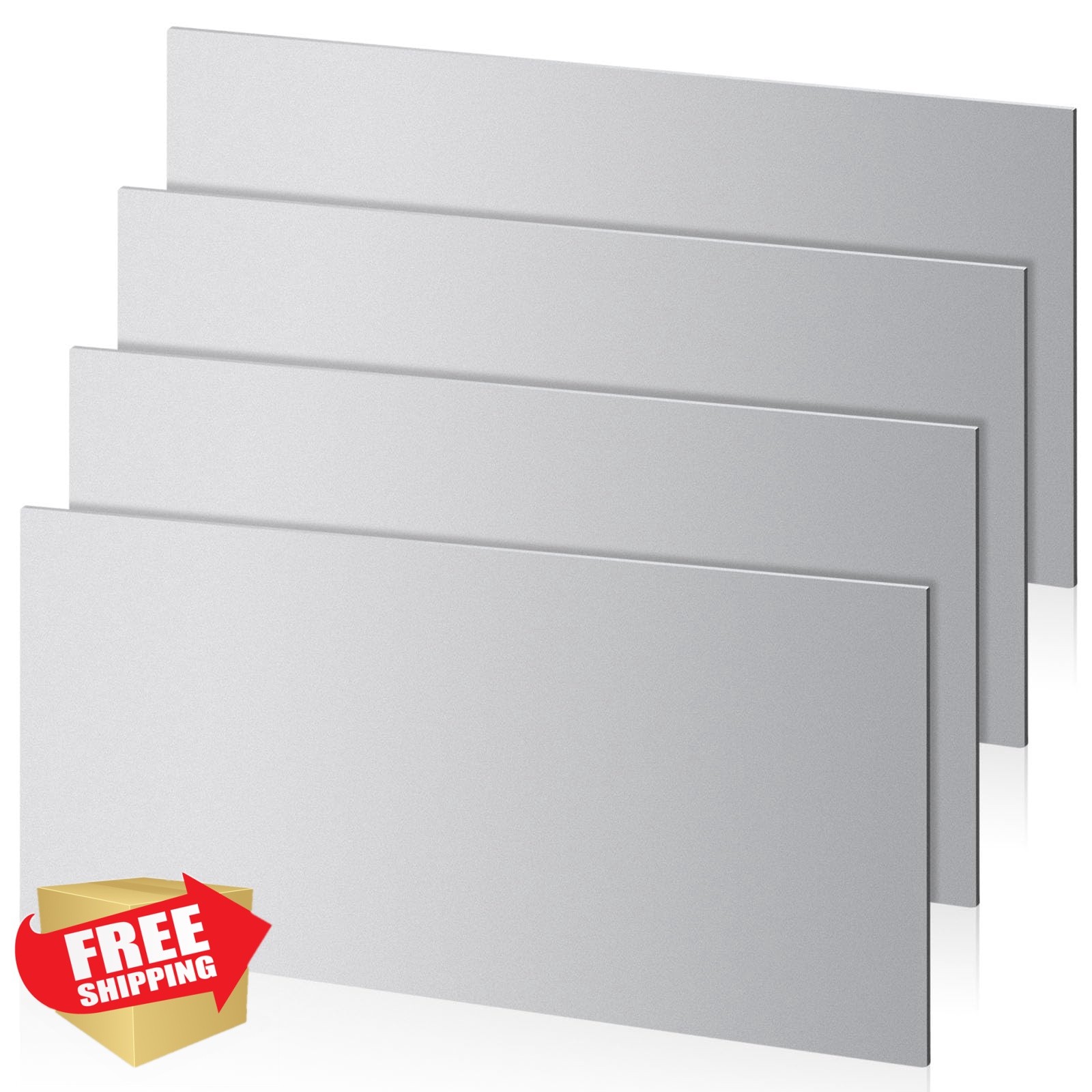 Alffun Steel Sheet Metal 12″x6″ 20Ga 4pc