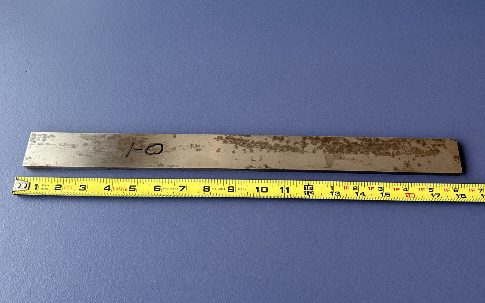 Ground Flat Die Steel 3/8 x 1-1/2 x 18 High Grade Alloy, Simonds Saw & Steel