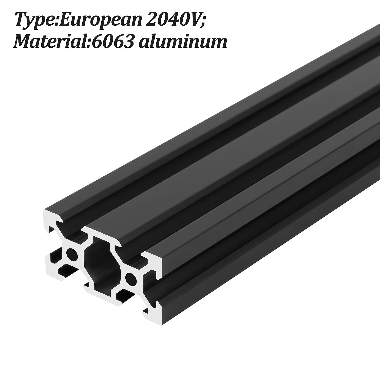 2020 V Aluminum Extrusion, 4PCS 250mm European Standard Anodized Extruded Alu…