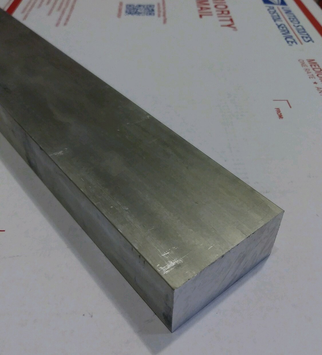 1″ X 2″ X 12″ long 6061 T6511 new solid aluminum plate flat bar stock block
