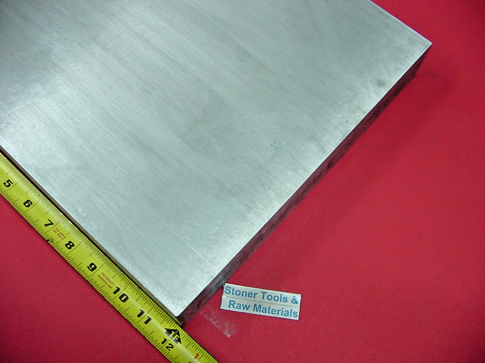 2 Pieces 1″ X 12″ ALUMINUM 6061 T6 FLAT BAR 1 Pc 12″ long And 1 Pc 11-3/8″ Long