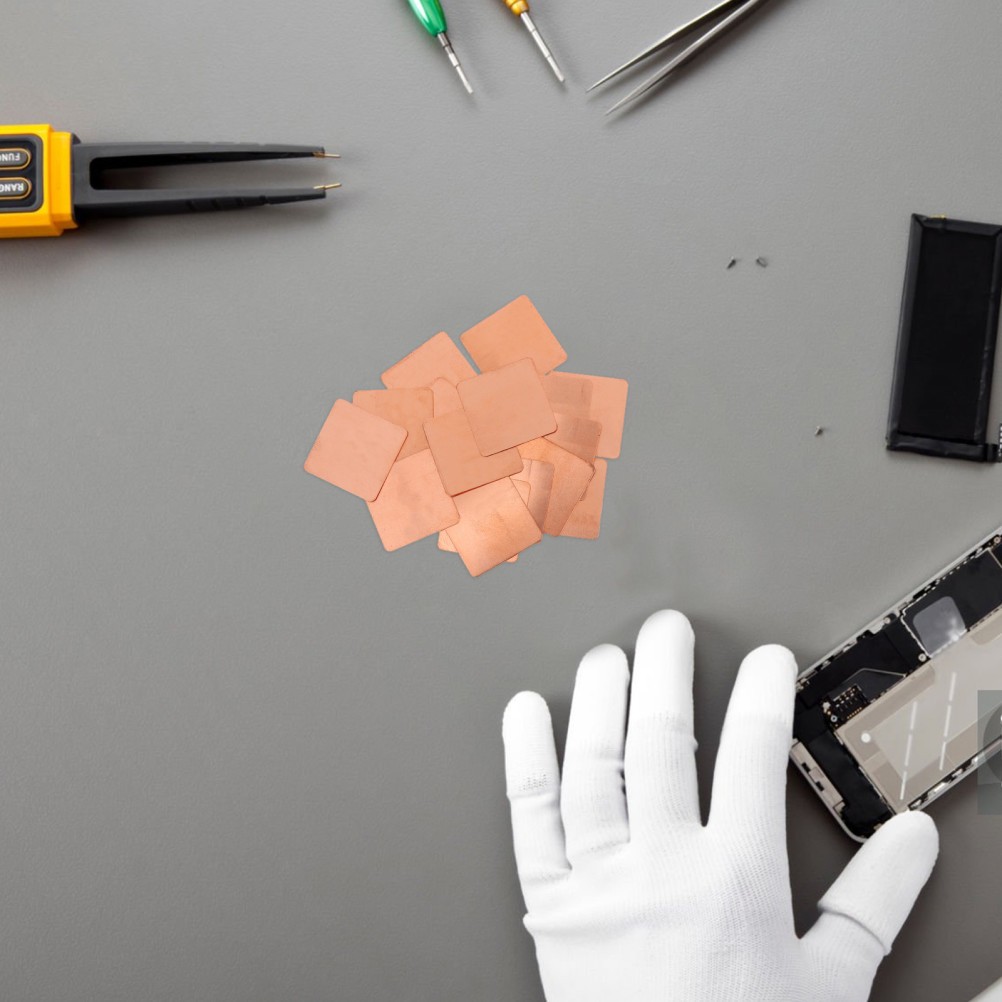 Reusable Copper Sheets for DIY Heat Dissipation High Thermal Conductivity