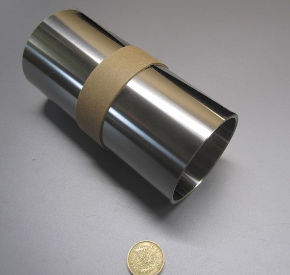 18-8 Stainless Steel Sheet, Full Hard, .007″ x 6.0″ x 100″