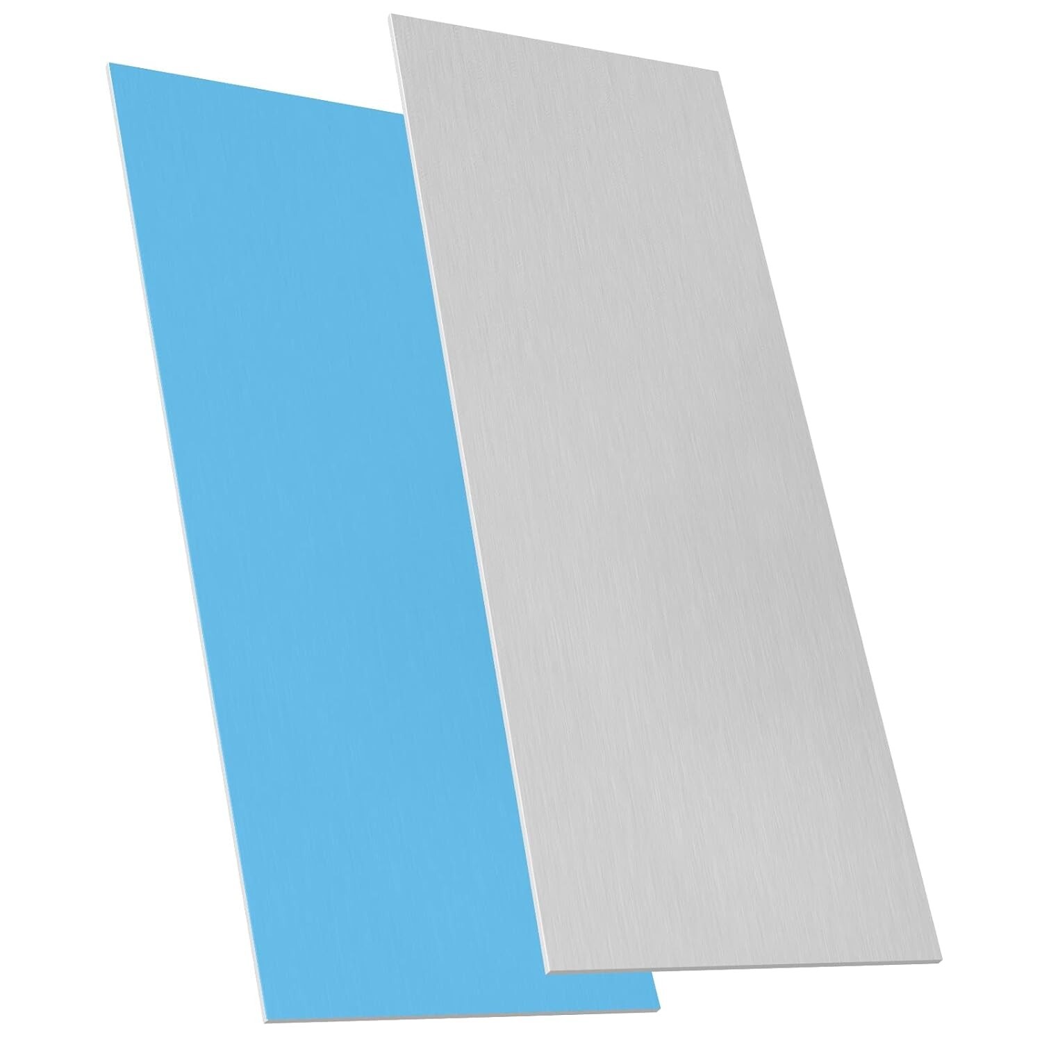 2Pack Heat Treatable Aluminum Sheets 6x16x1/8” – Corrosion Resistant & Versatile
