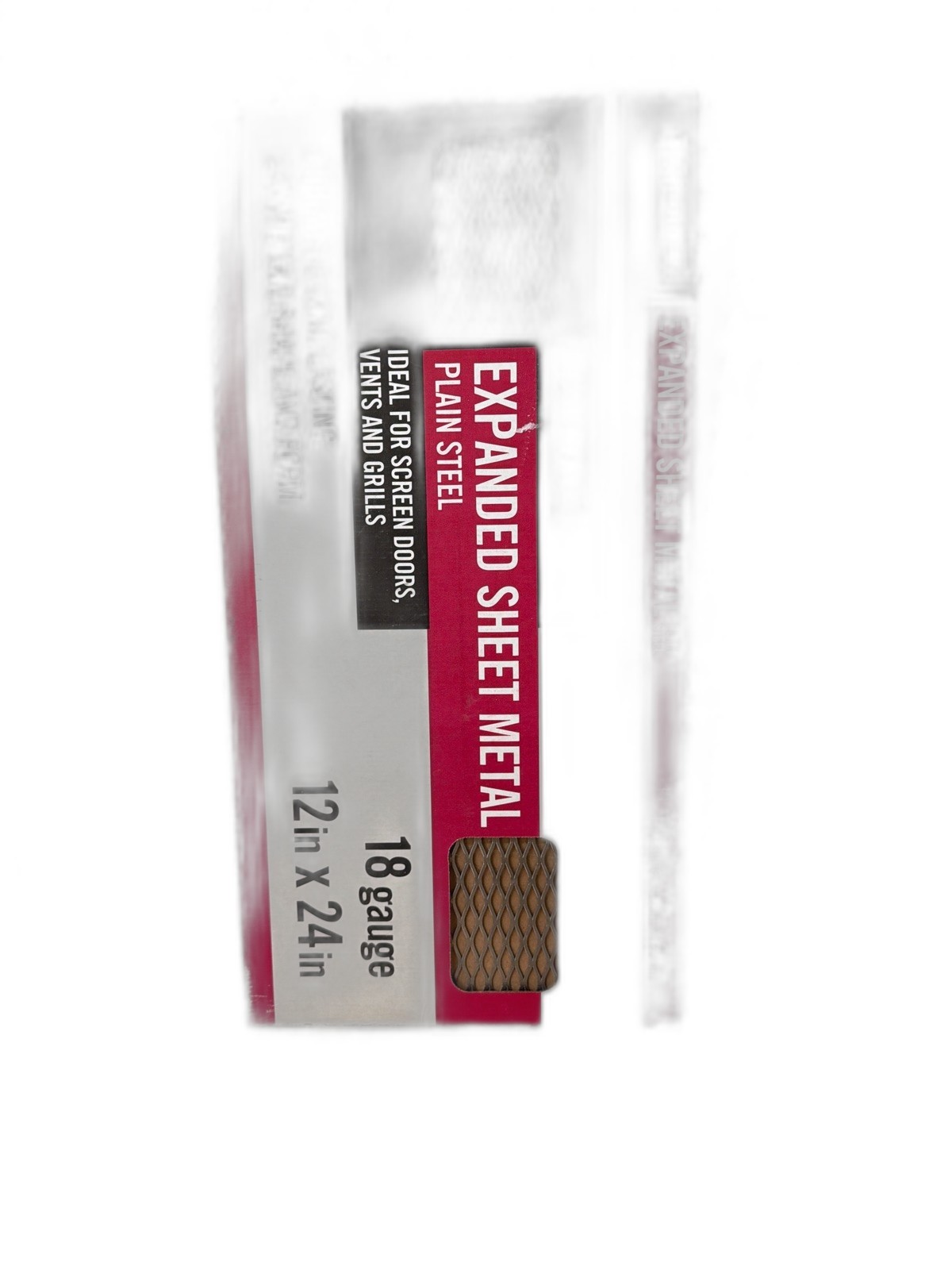 Everbilt 12×24 in. 18 Gauge Plain Steel Expanded Metal 1/2 in. O/C Spacing