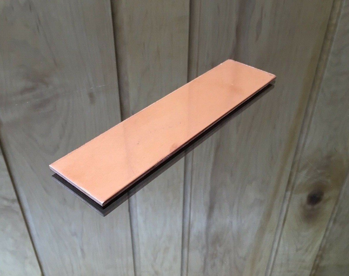 1/8″ COPPER SHEET PLATE NEW 2″X8″ .125 Thick *CUSTOM SIZES AVAILABLE*