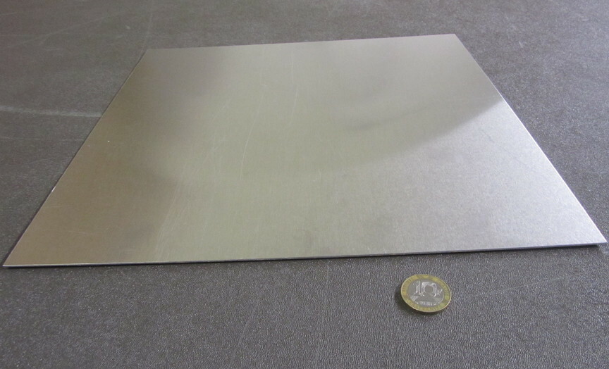 2024 Aluminum Sheet, T3, .040″ Thick x 12.0″ Width x 12.0″ Length