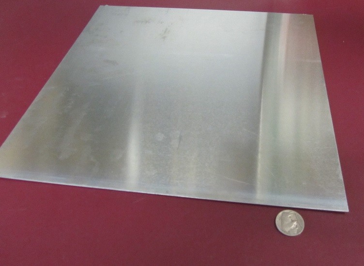 2024 Aluminum Sheet, T3, .032″ (1/32″) Thick x 12.0″ Width x 12.0″ Length