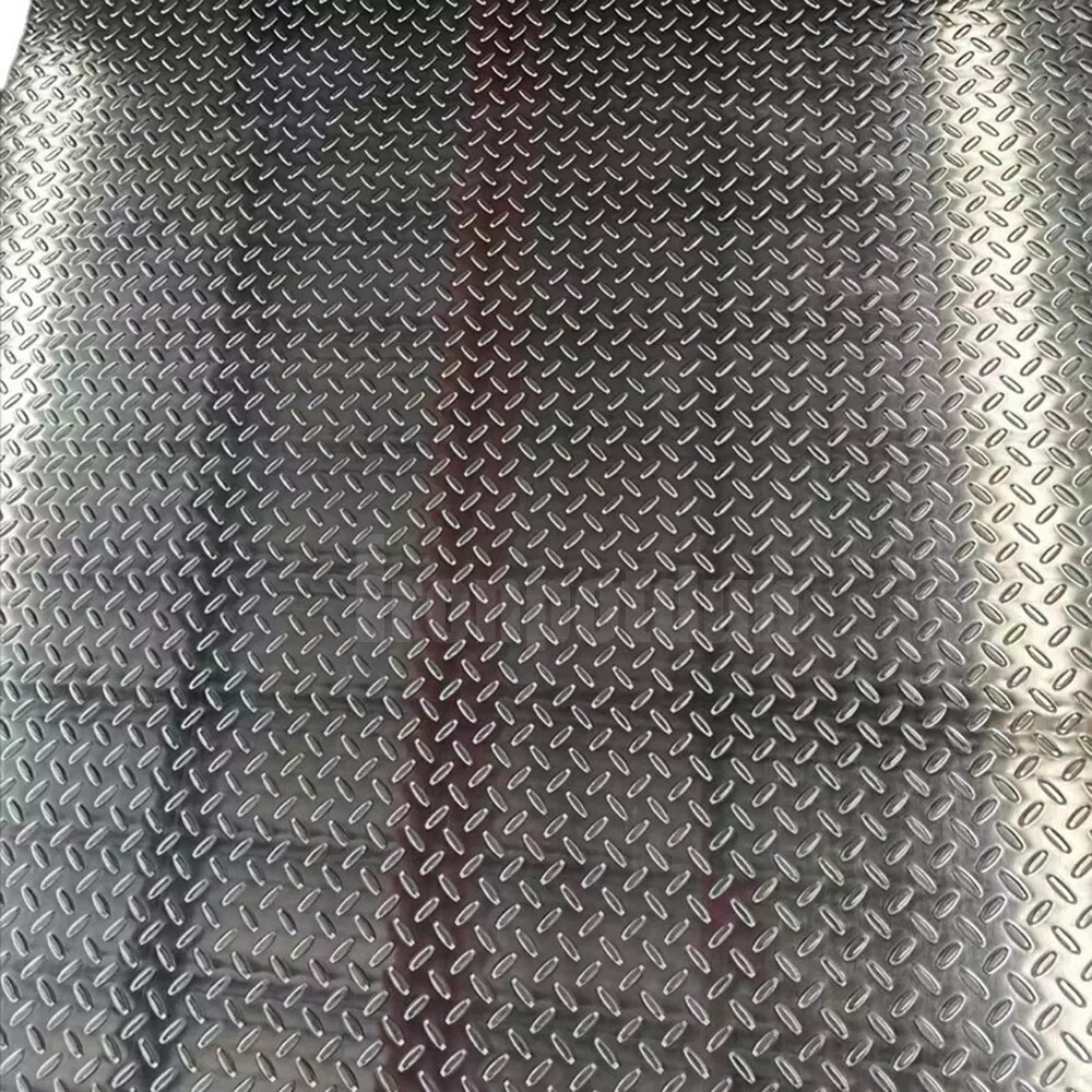 0.04″ Thick Aluminum Diamond Plate Sheet 3003 48″ x 94.5″ -Trailer, RV, Garages