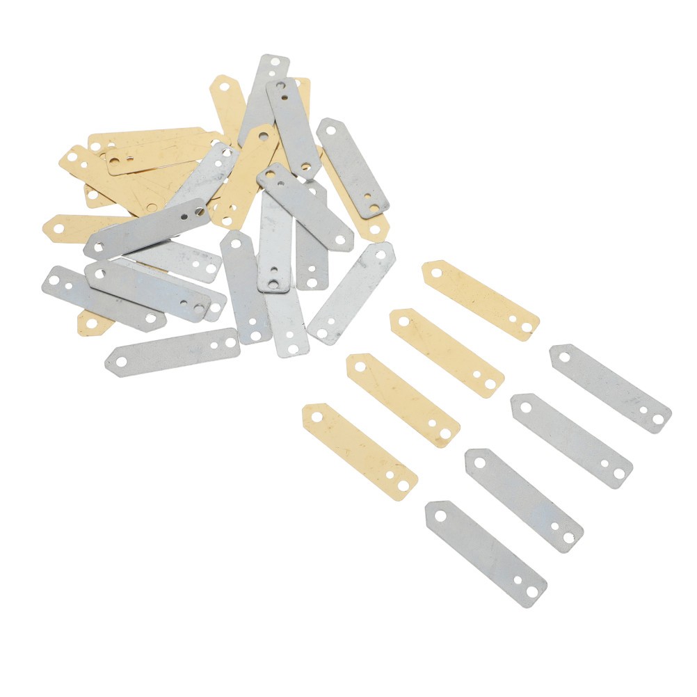 40 Pcs Fruit Battery Components Student Science Kit Copper Electrode Strip