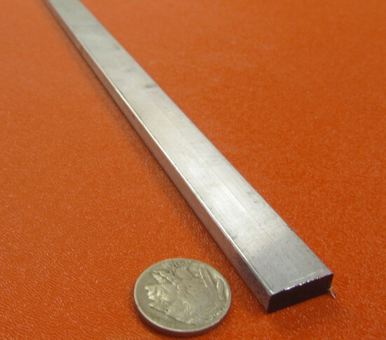 6061 T651 Aluminum Bar, 1/4″ (.250″) Thick x 5/8″ Wide x 60″ Length