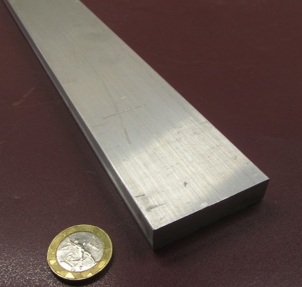 2024 T351 Aluminum Bar, 1/2″ (.500″) Thick x 2.0″ Wide x 36″ Length