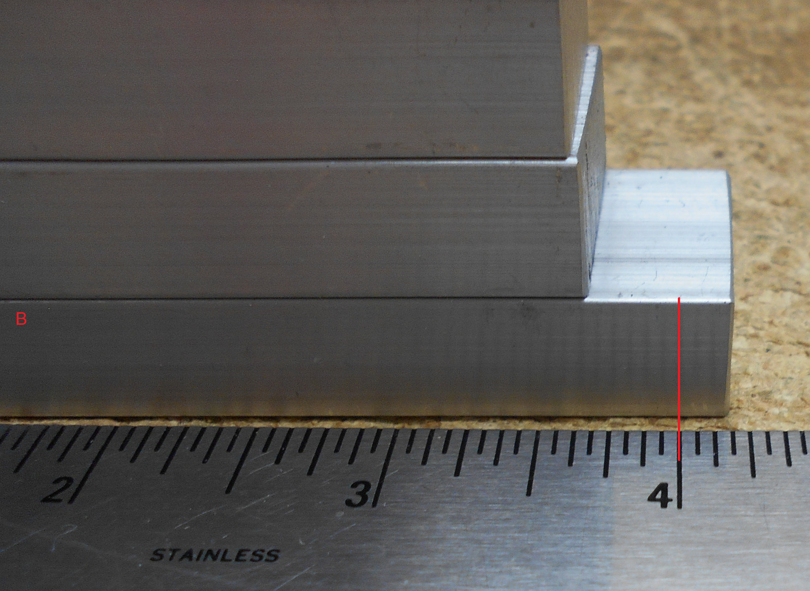 TWELVE (12) pcs Aluminum 6061 Bar stock 1/2 x 1″ x Lngth 3-1/8 to 3-5/8″-CUTOFFS