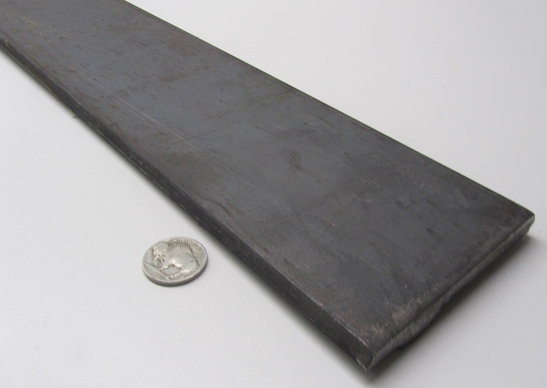 5160 Spring Steel (Knife, Blade) Bar 1/2″ (+/-.008″) Thick x 3 1/2″ Wide x 12″