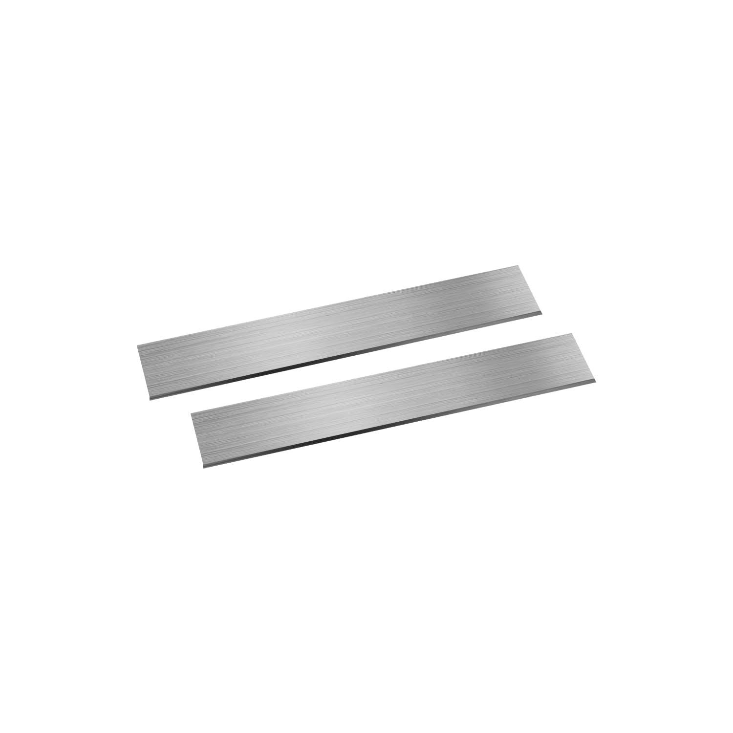 2Pcs 304 Stainless Steel Flat Bar, 1/4×1-3/16x8in Brushed Finish