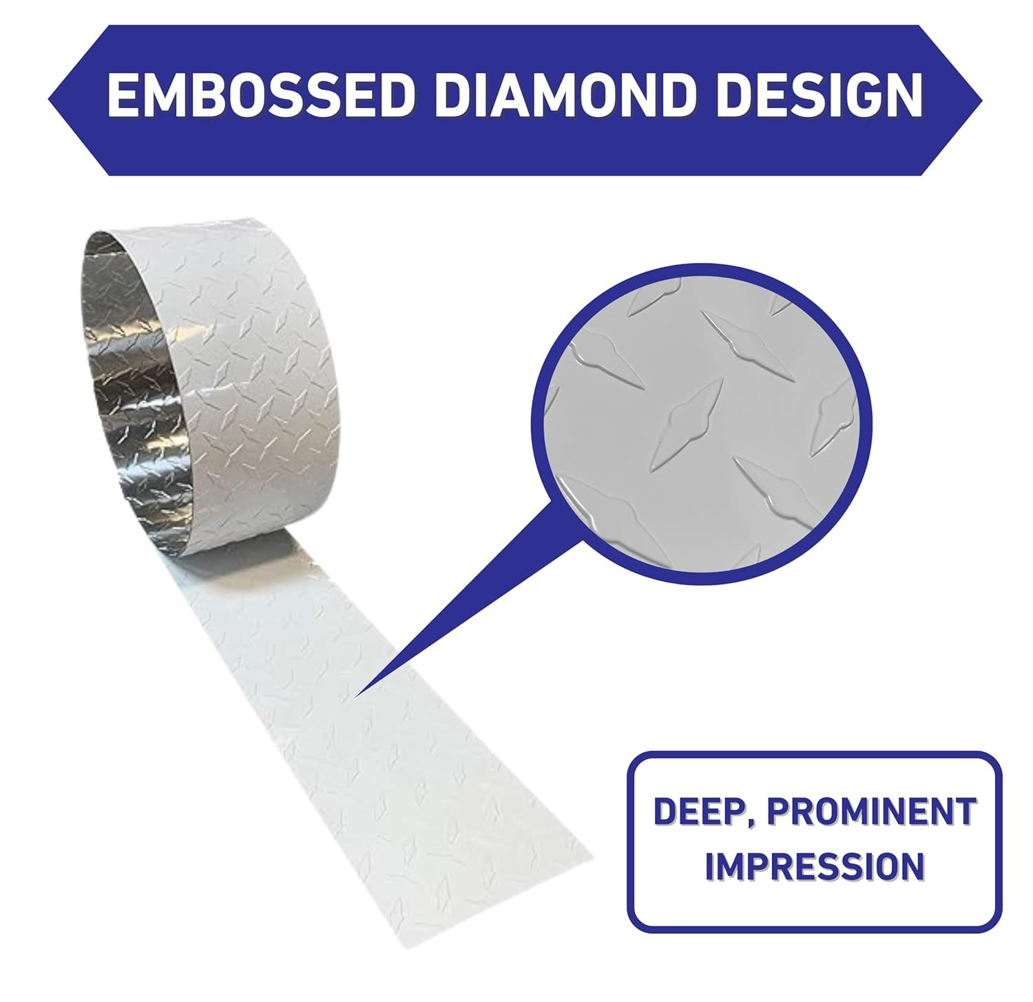 EAGLE 1-0.025 (Thin) 10 FT Embossed Aluminum Diamond Checker Plate Sheets/Rolls