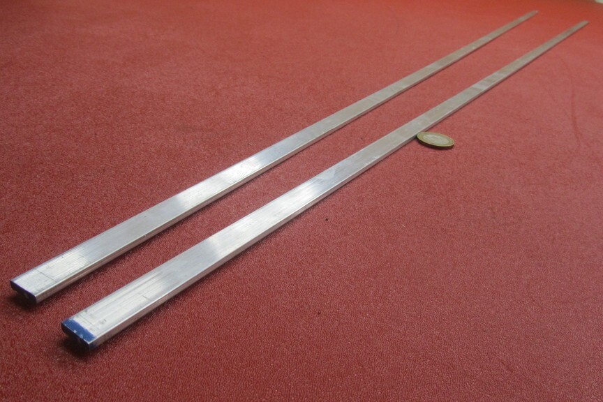 6061 T651 Aluminum Bar, 1/8″ (.125″) Thick x 1/2″ Wide x 48″ Length, 2 Pcs, 8 Ft