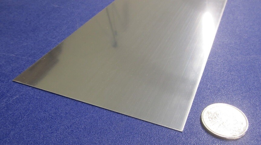 301 Stainless Steel Sheet Shim, .020″ (+/-.0010″) x 6.0″ Width x 20 Foot Length