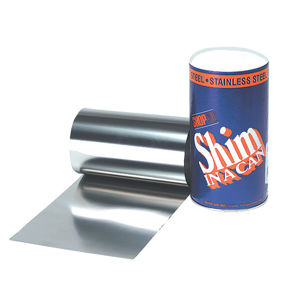 .0030″ Thick x 6″ Wide x 50″ Long 300 Series Stainless Steel Shim Stock