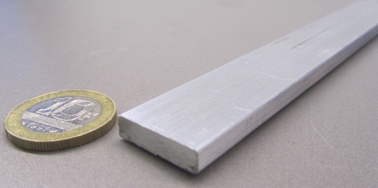 6061 T6511 Aluminum Bar, 3/16″ (.187″) Thick x 3/4 Wide x 36″ Length, 2 units