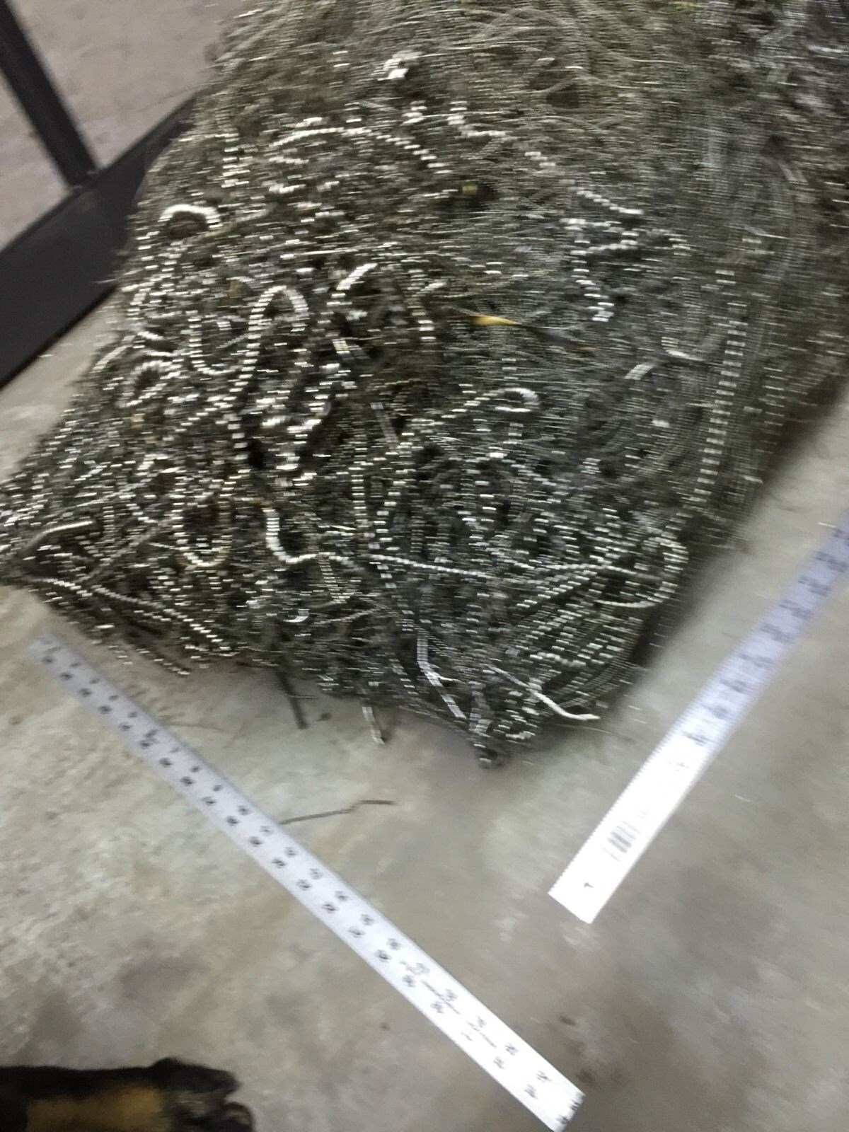 36lbs Stainless STL Shavings Filings Turnings Shredded Chips Science Orgone Art