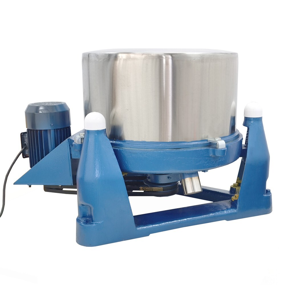 220V Lab Scrap Oil Thrower Stainless Steel Food Dehydrator Centrifugal Dryer