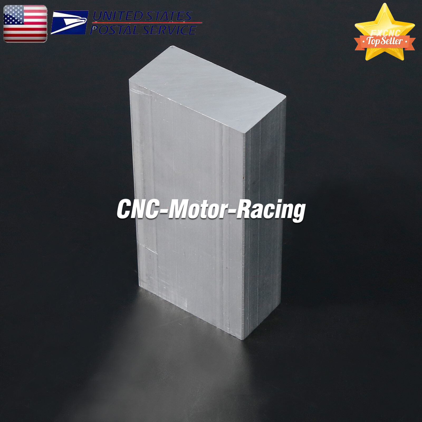 Aluminum Raw Material Flat Plate Sheet Long 100mm/3.94inch Thick 25mm/0.98″ USA