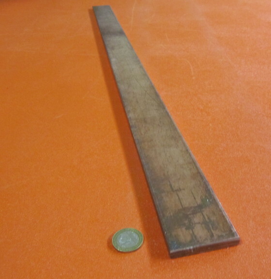 110 Copper Bar 1/2 Hard, 5/16″ Thick x 2.0″ Wide x 36 Inch Length