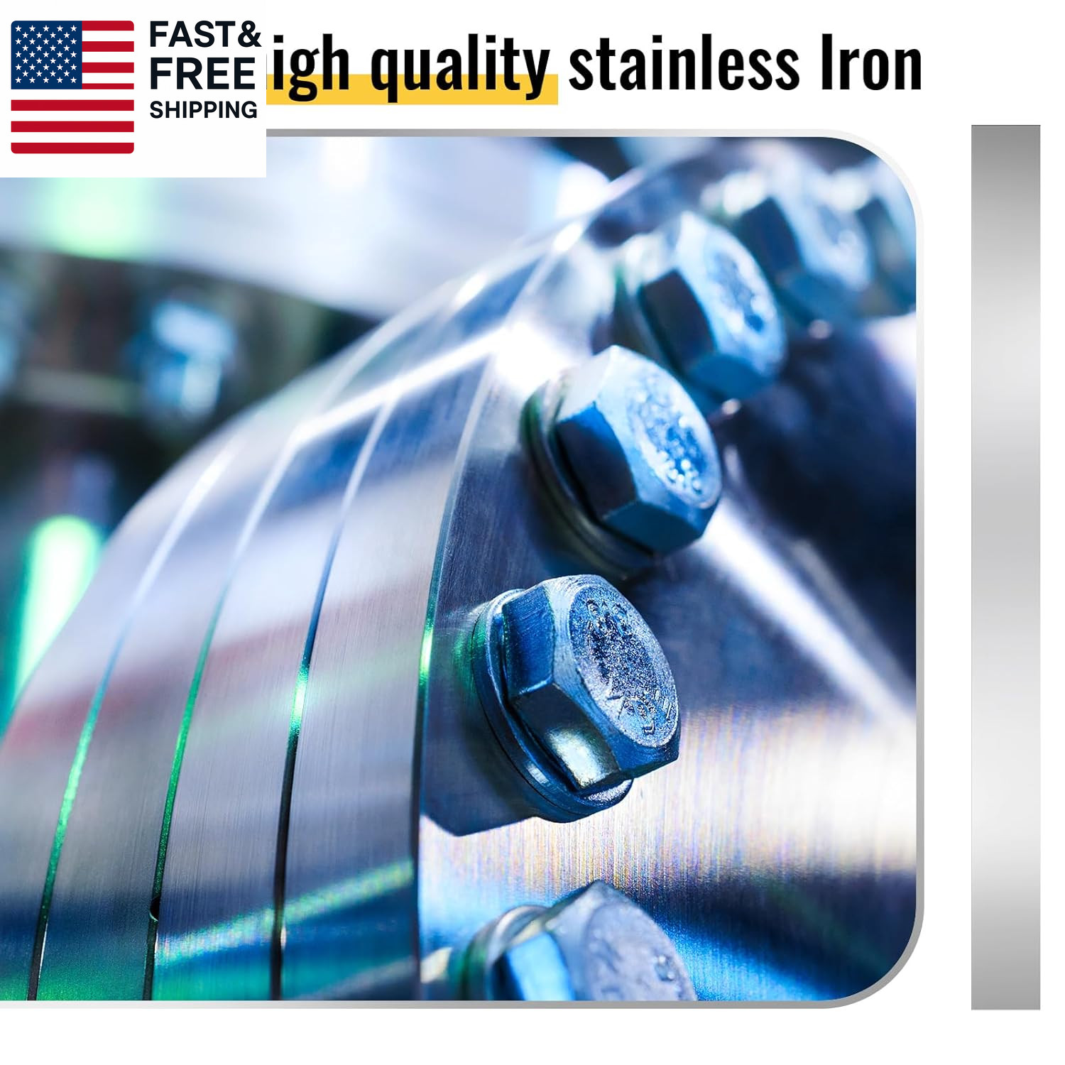 24 Pcs 304 Stainless Steel Strips Metal Shim Stock Assortment 1 Width X 12 Lengt