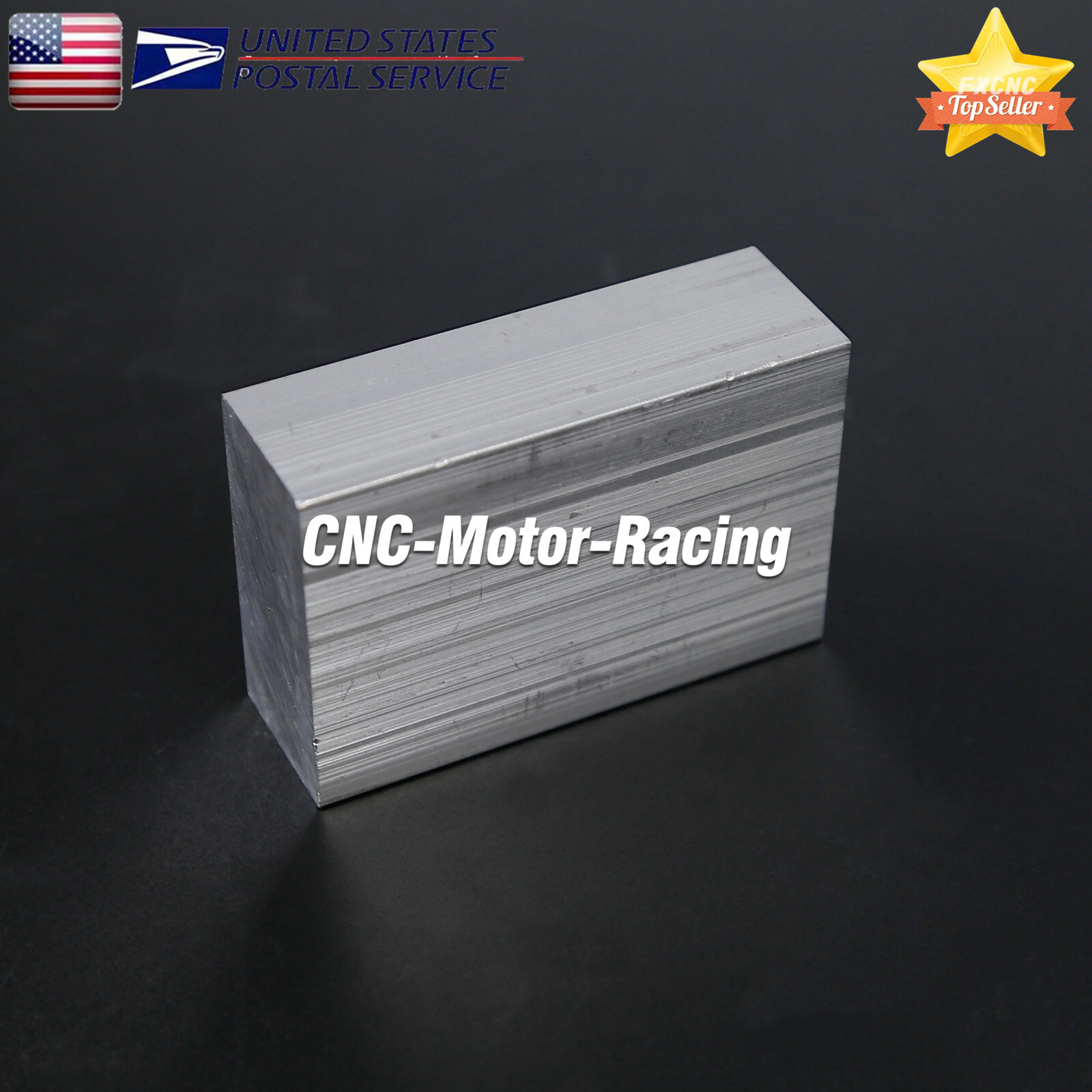 Aluminum Raw Material Flat Plate Sheet Long 75mm/2.95inch Thick 25mm/0.98″