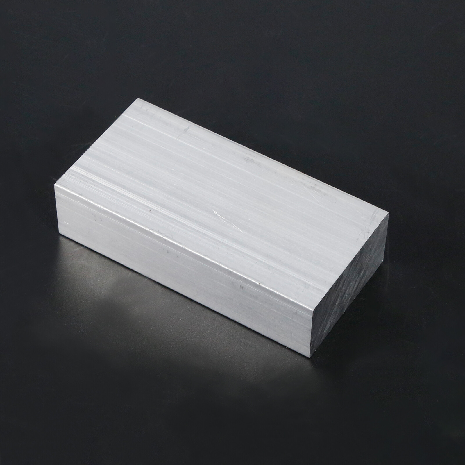 Metal T6061 Aluminum Flat Plate Sheet Stock Length 100mm Width 50mm Thick 25mm