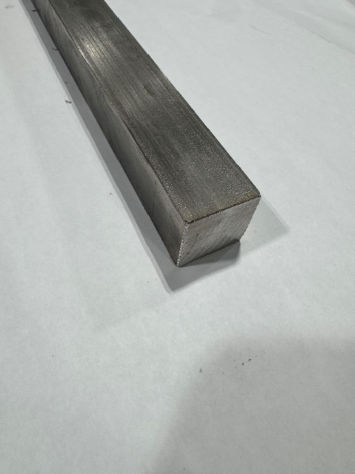 1/2″ Square Stainless Steel Bar x 6″ Long, 316 Stainless, Marine Grade