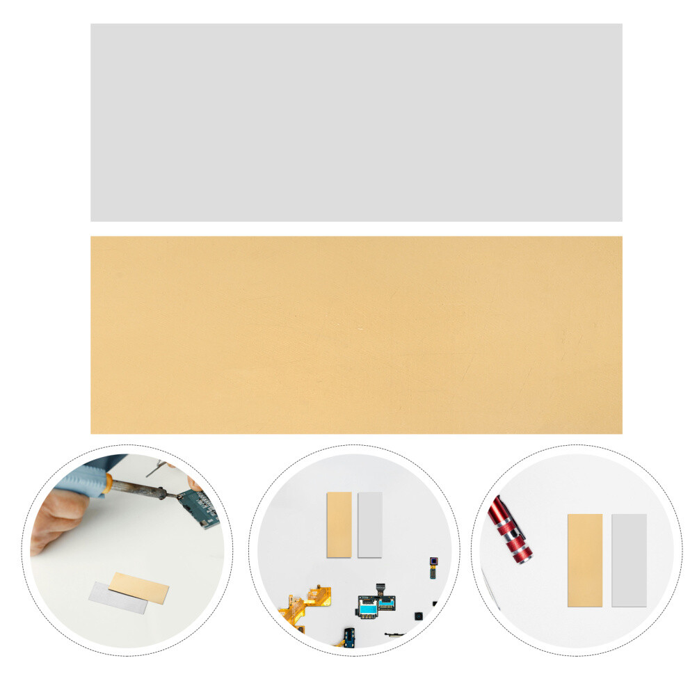 5 Pairs nickel anode Metal Foil Aluminum Plate Zinc Sheet Copper