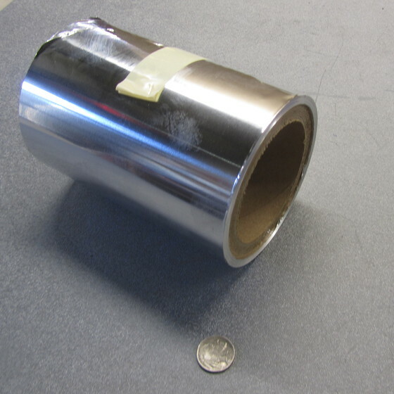 1100 Aluminum Foil (O) .002″ Thick x 6″ Wide x 100 Feet Long Roll
