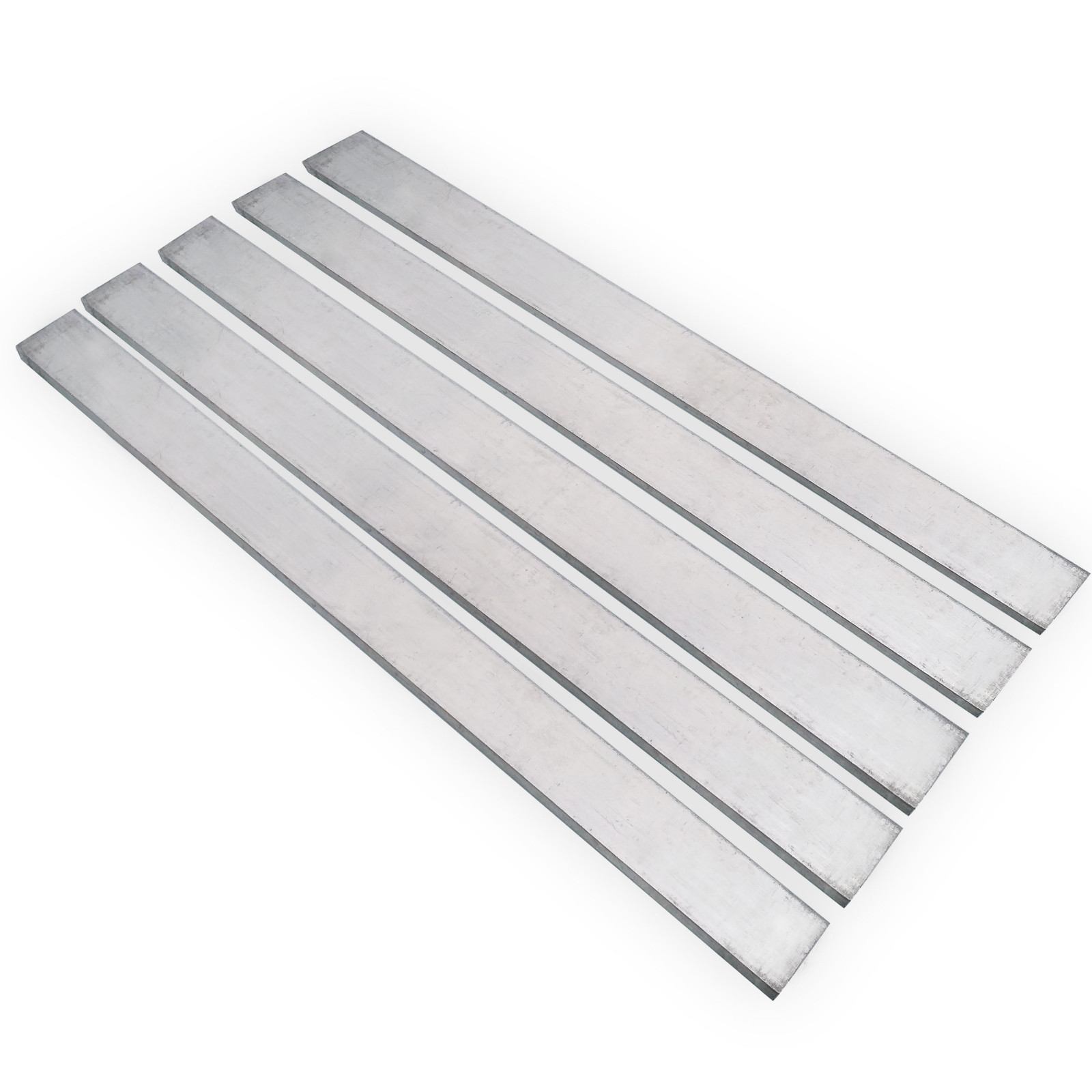 5pcs 5mm ±10% x 20mm x 250mm 6061 Aluminum Flat Bar Flat Plate Sheet